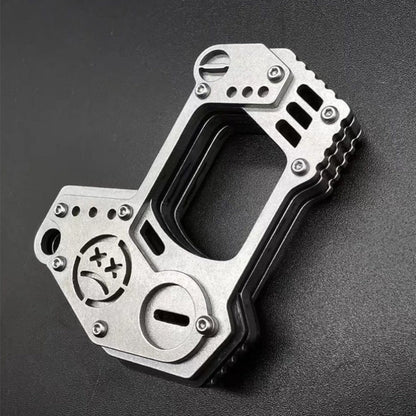 Stainless Steel Portable Single Hole Steel Outdoor Carry EDC Tool