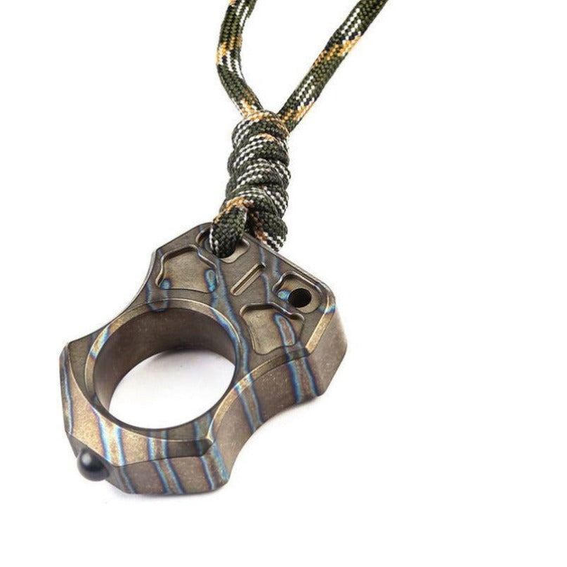 Colorful Titanium Single-Finger Broken Window Safety Tool EDC