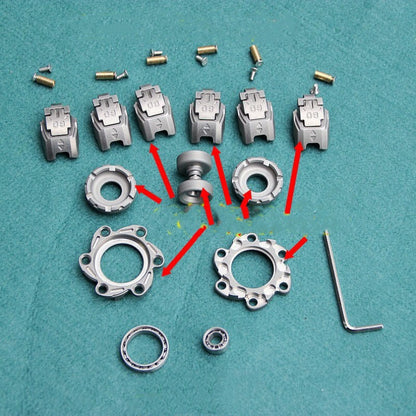 Mechanical Armor Fingertip Gyro Decompress Toys