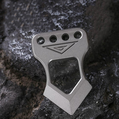 Zinc Alloy Keychain Pendant Mini Light Portable Backpack EDC Tool