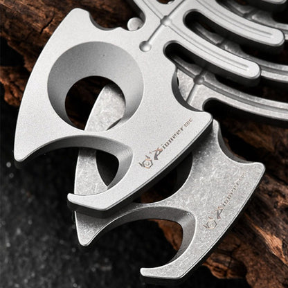 Bottle Opener Multifunctional Rope Hole Titanium EDC Tool Backpack