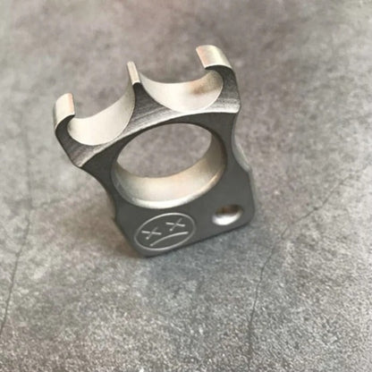 Flame Titanium Alloy One Finger EDC