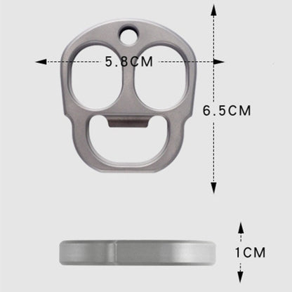 Titanium Multifunctional Bottle Opener EDC Portable Tool