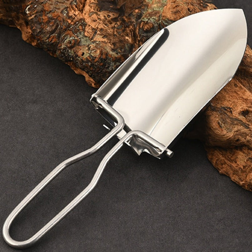 Stainless Steel Folding Mini Trowel for Gardening and Planting