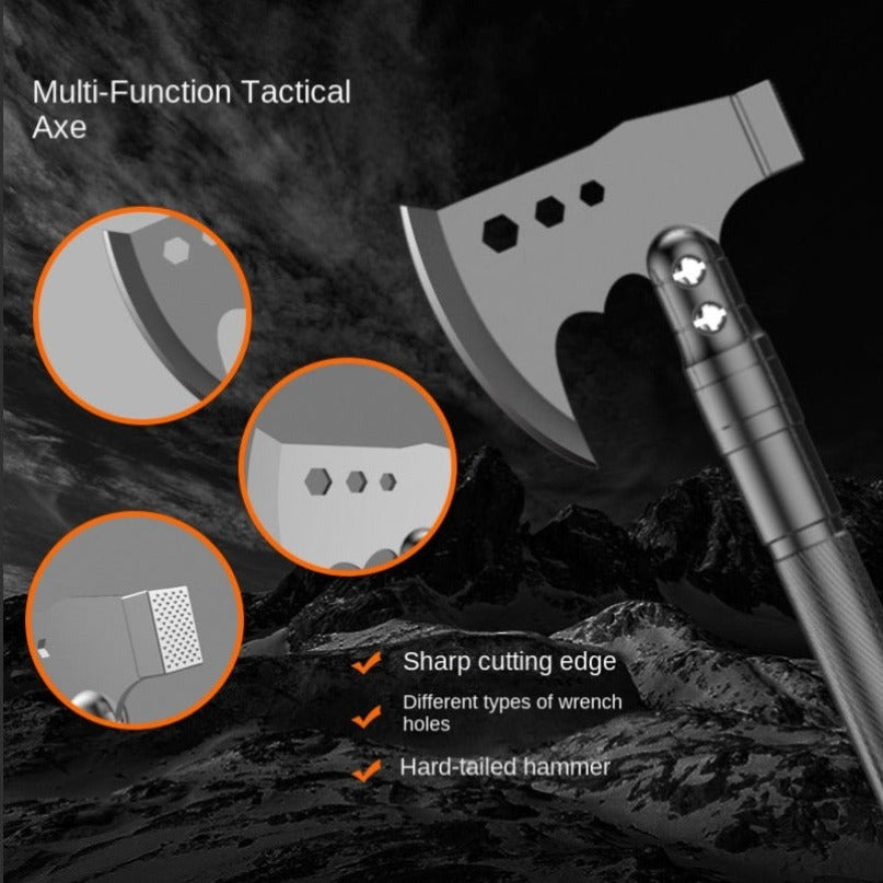 Multifunctional Outdoor Toolbox Knife Shovel Axe EDC