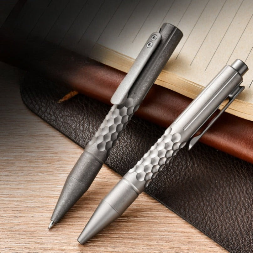 Titanium Antiskid Titanium Design EDC Scribe Pen Outdoor Tool