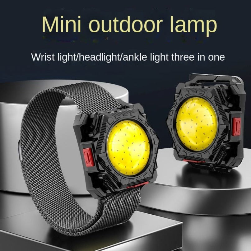 Wrist or Head Mounted Strong Light Waterproof Lighting Lamp Tool
