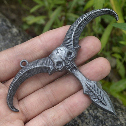 Zinc Alloy Outdoor Eagle and Sheep Shape Travel Keychain Tool