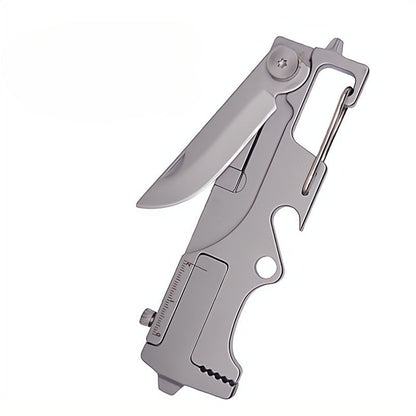 Multi Stainless Steel Keychain Mini Knife Opener Pendant EDC