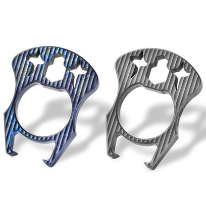 Titanium Mini Multifunctional Bottle Opener EDC Tool Keychain