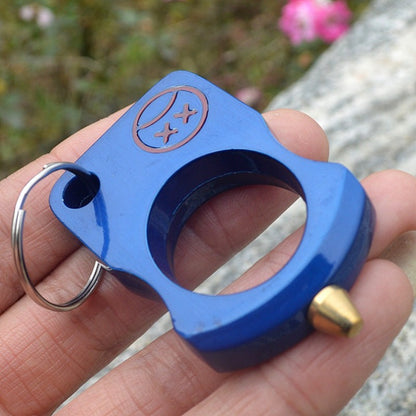 Zinc Alloy Single Hole EDC Outdoor Backpack Keychain Convenient Tool