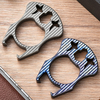 Titanium Mini Multifunctional Bottle Opener EDC Tool Keychain