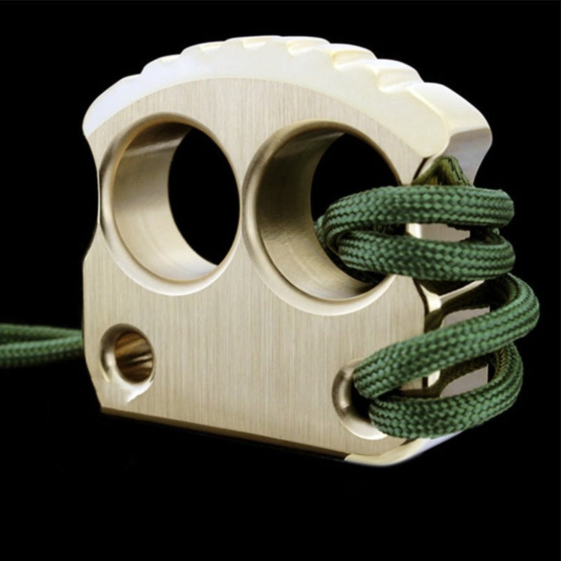 Brass Mini Two Holes EDC Portable Outdoor Tool