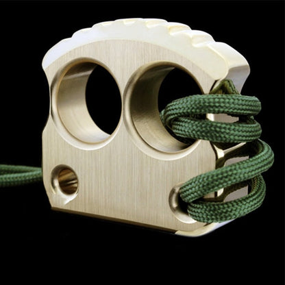 Brass Mini Two Holes EDC Portable Outdoor Tool