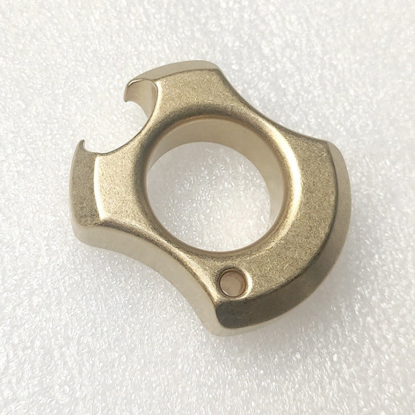 Multi-Material Single Finger Open Bottle EDC