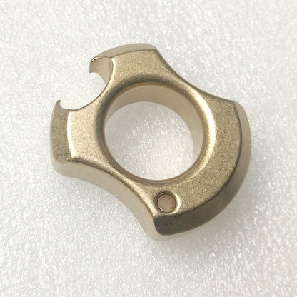 Multi-Material Single Finger Open Bottle EDC