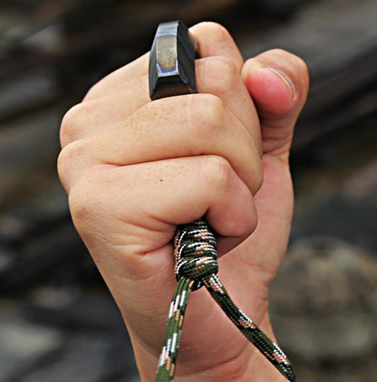 Titanium Pocket Various Styles Mini Titanium Multifunctional Outdoor Portable Ring
