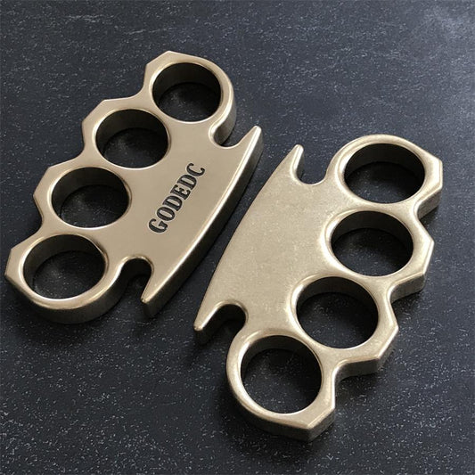 GODEDC Classic Stonewashed Brass Knuckle Duster