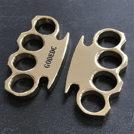 GODEDC Classic Mirror Polishing Brass Knuckle