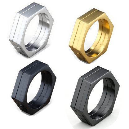 Self-Defense Ring - Vintage Tactical Knuckle Ring for Men - GODEDC011