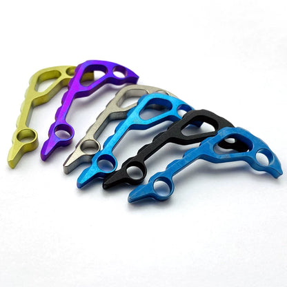 Folding Knife Accessories Modified DIY Butterfly - Titanium EDC Tools