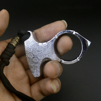 One Hole Thickened Zinc EDC Tools
