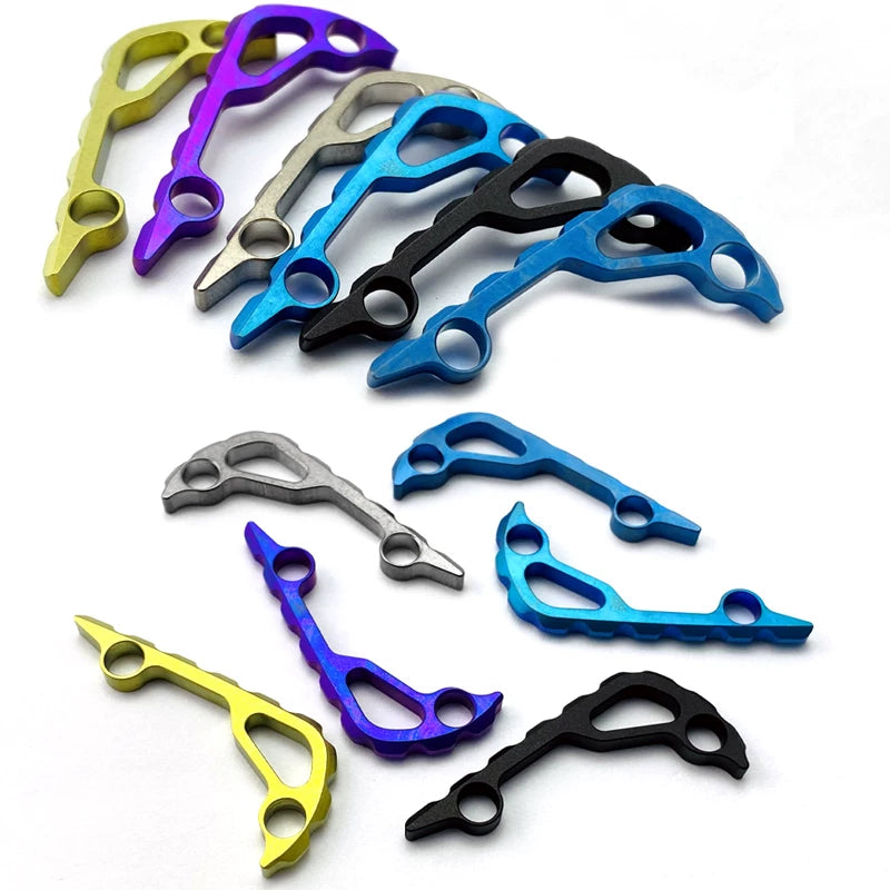Folding Knife Accessories Modified DIY Butterfly - Titanium EDC Tools