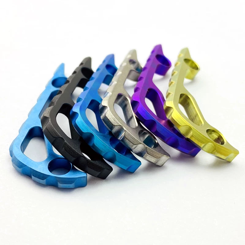 Folding Knife Accessories Modified DIY Butterfly - Titanium EDC Tools