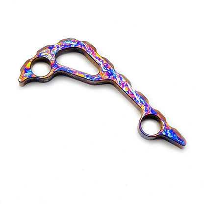 Folding Knife Accessories Modified DIY Butterfly - Titanium EDC Tools