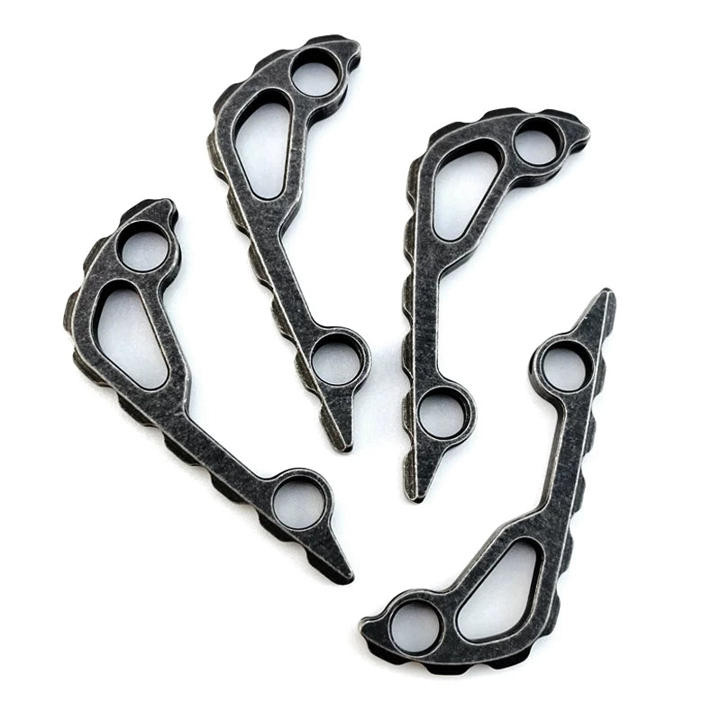 Folding Knife Accessories Modified DIY Butterfly - Titanium EDC Tools