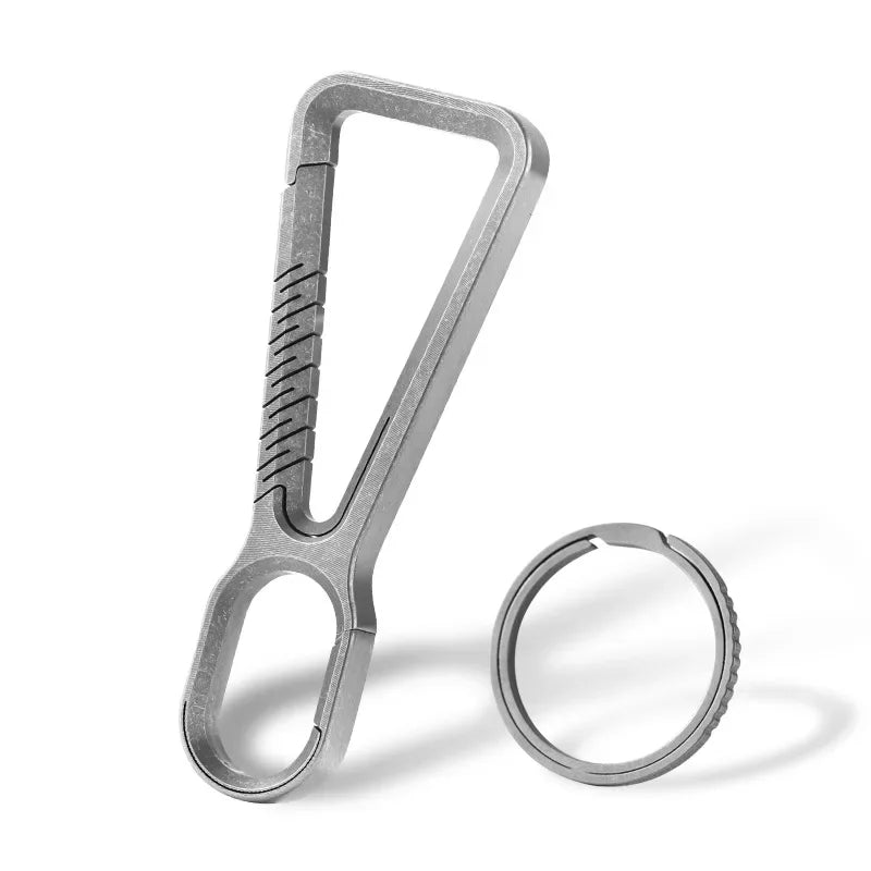Creative Men's Titanium Alloy Key Chain Personality Waist Hanging
