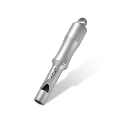 Titanium Whistle Storage Bin Waterproof Capsule Pill Box