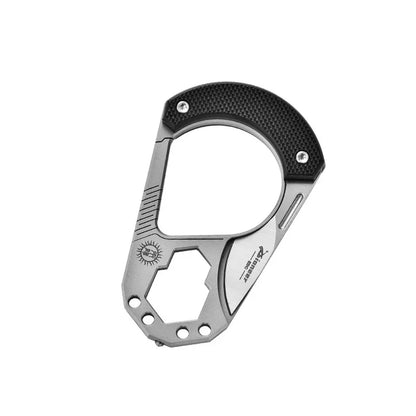 Tungsten Steel Head Titanium Alloy Knuckle Key Chain Wrench Mini Knife