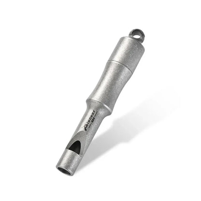 Titanium Whistle Storage Bin Waterproof Capsule Pill Box