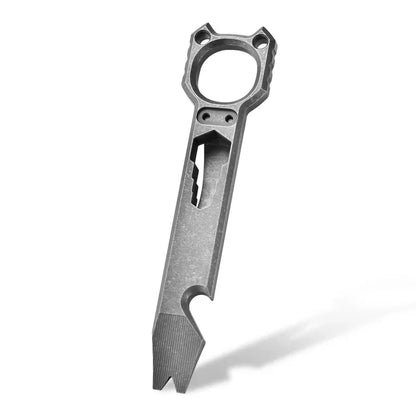 Titanium Alloy Crowbar Wrench Screwdriver Bottle Opener