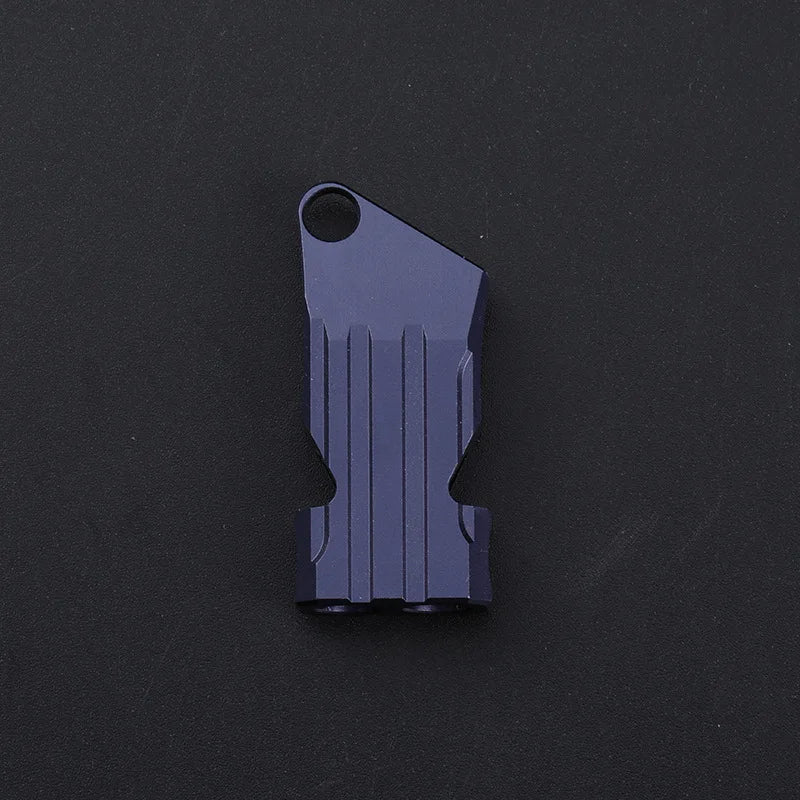 Aluminum Outdoor Alloy Dual Whistle  High Audio Wilderness for Help