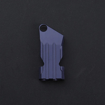 Aluminum Outdoor Alloy Dual Whistle  High Audio Wilderness for Help