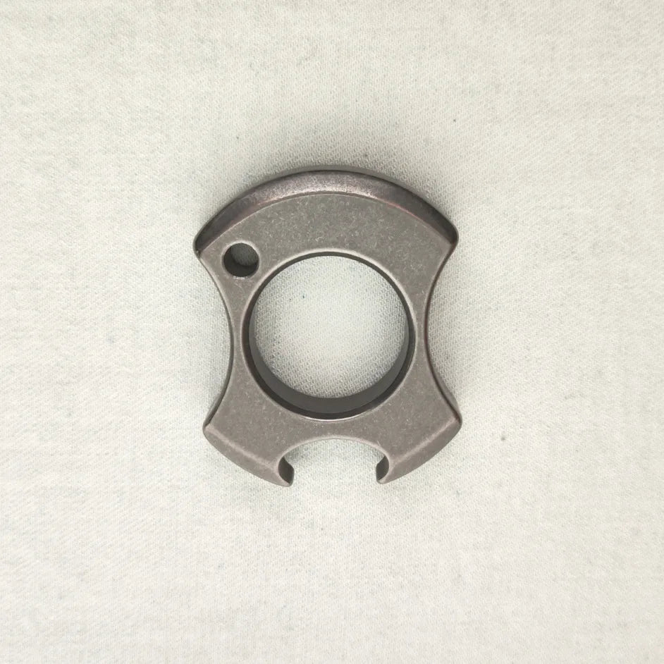 TC4 Titanium Alloy Single Finger Keychain Opener EDC