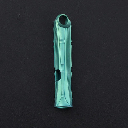 Titanium Alloy High Audio Single Tube Whistle Outdoor Survival