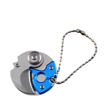 Mini Coin Knife Pendant Chain EDC