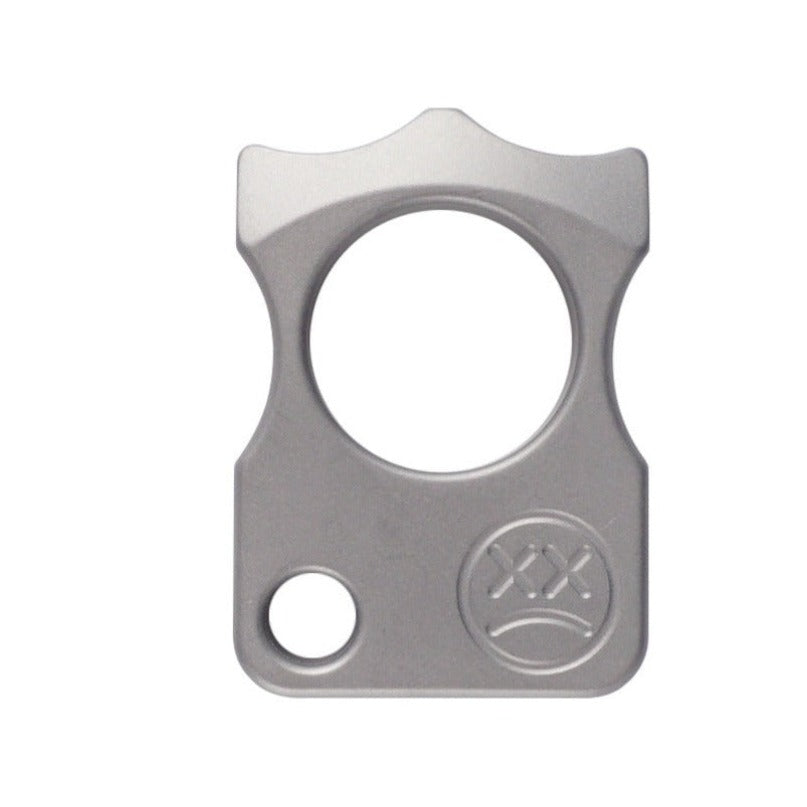 Sad Face Titanium One Finger EDC