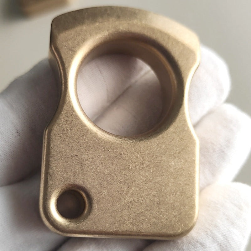 Multi-style Outdoor Single Hole Brass EDC Tool
