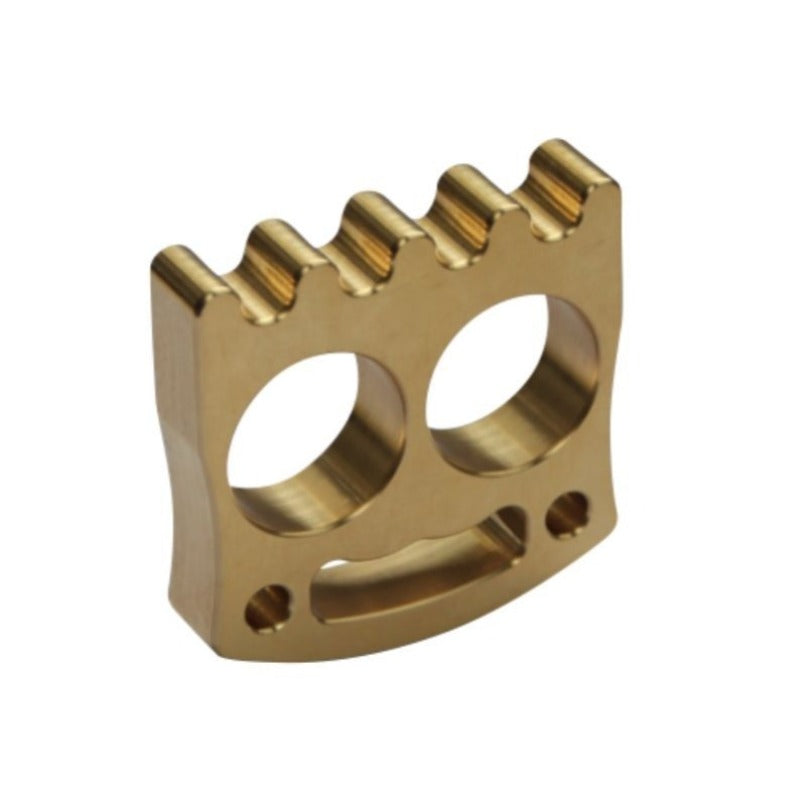 Brass Smiley Face Mini Brass Bottle Opener EDC Tool