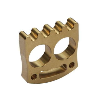Brass Smiley Face Mini Brass Bottle Opener EDC Tool