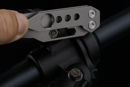 Titanium Alloy with Waist Clip Crowbar Open Bottle Wrench Tool
