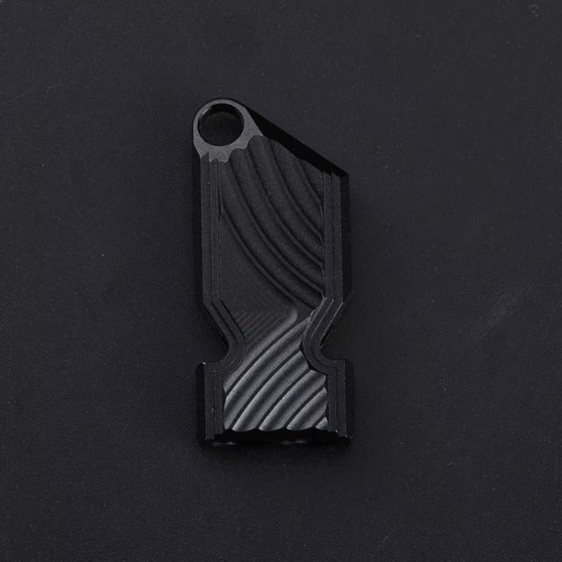 Aluminum Outdoor Alloy Dual Whistle  High Audio Wilderness for Help