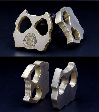 Outdoor Bottle Opener Brass Pet Shape Decoration EDC Tool