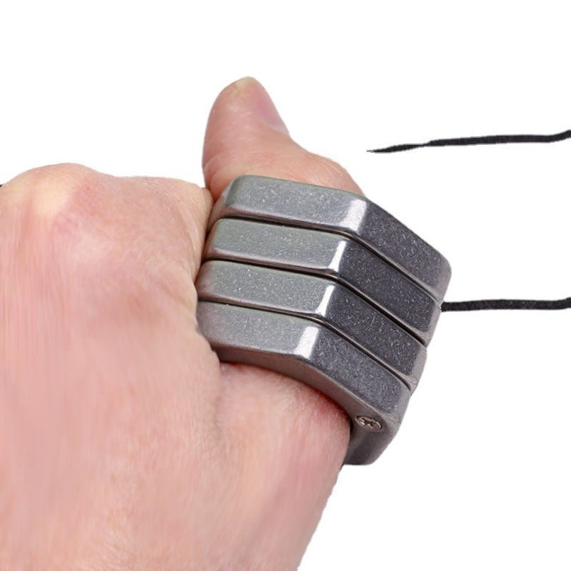 4 Finger Change Ring Detachable Folding EDC