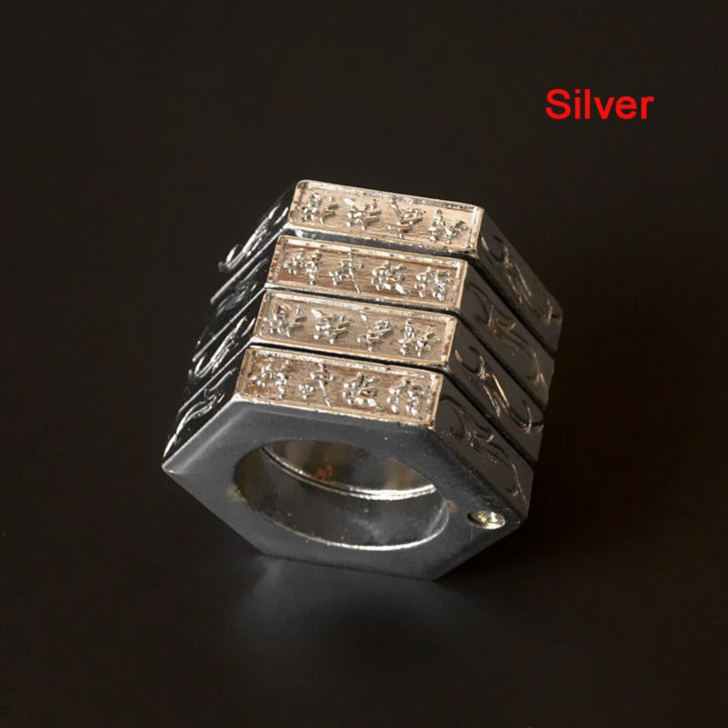 Hexagon Ring Folding Magic Outdoor EDC Tools
