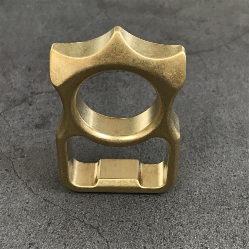 Brass Stonewashed Brass GOODEDC Bottle Opening EDC Keychain Tool